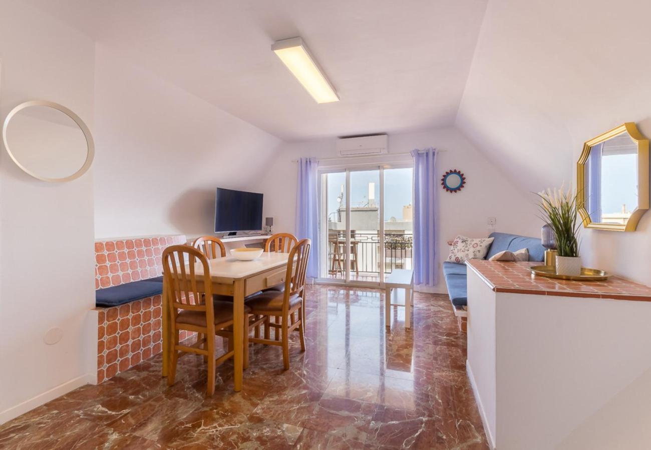 Reformado Apartamento En El Centro Con Vista Al Mar 托雷莫利诺斯 外观 照片